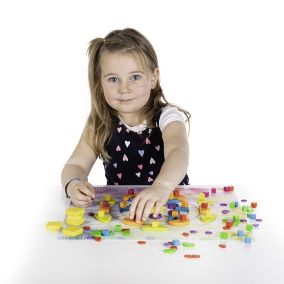 NWT Erzi Wooden Toys Rainbow Mandalay - Picture 4 of 4